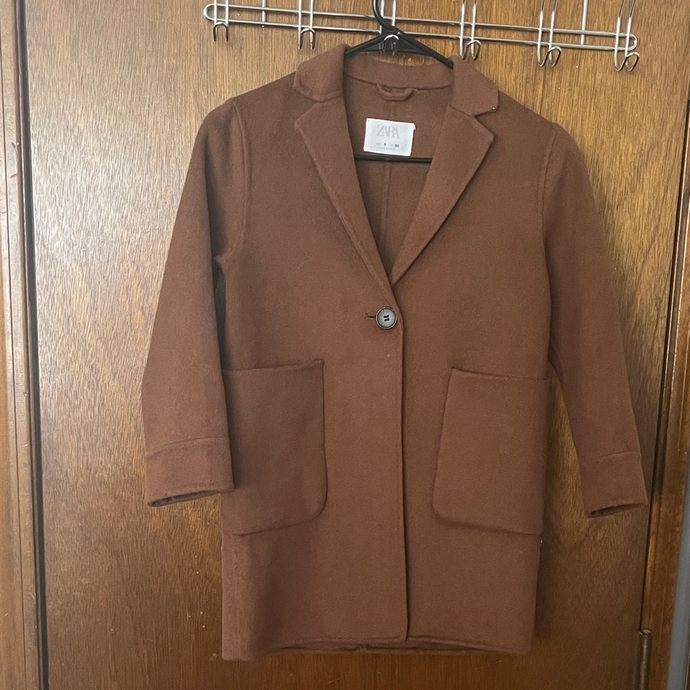 Zara Kids Brown Coat